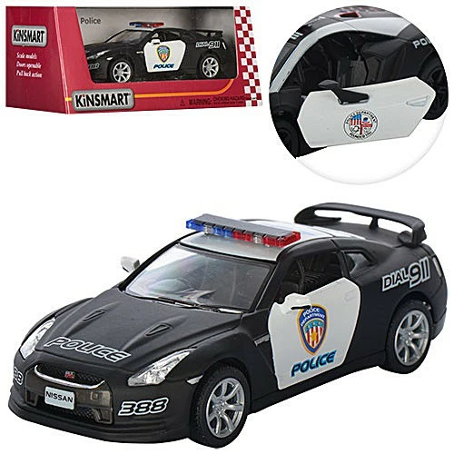 Машина метал. Nissan GT-R Police KT5340WP оптом